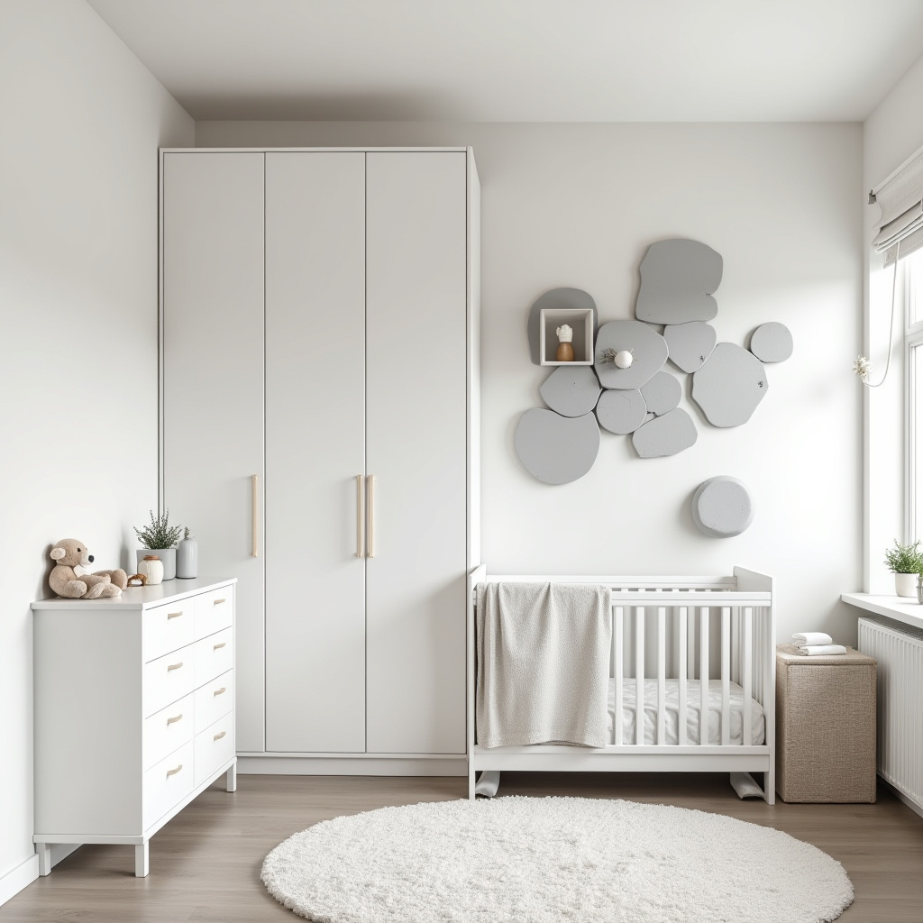minimalist baby room 31