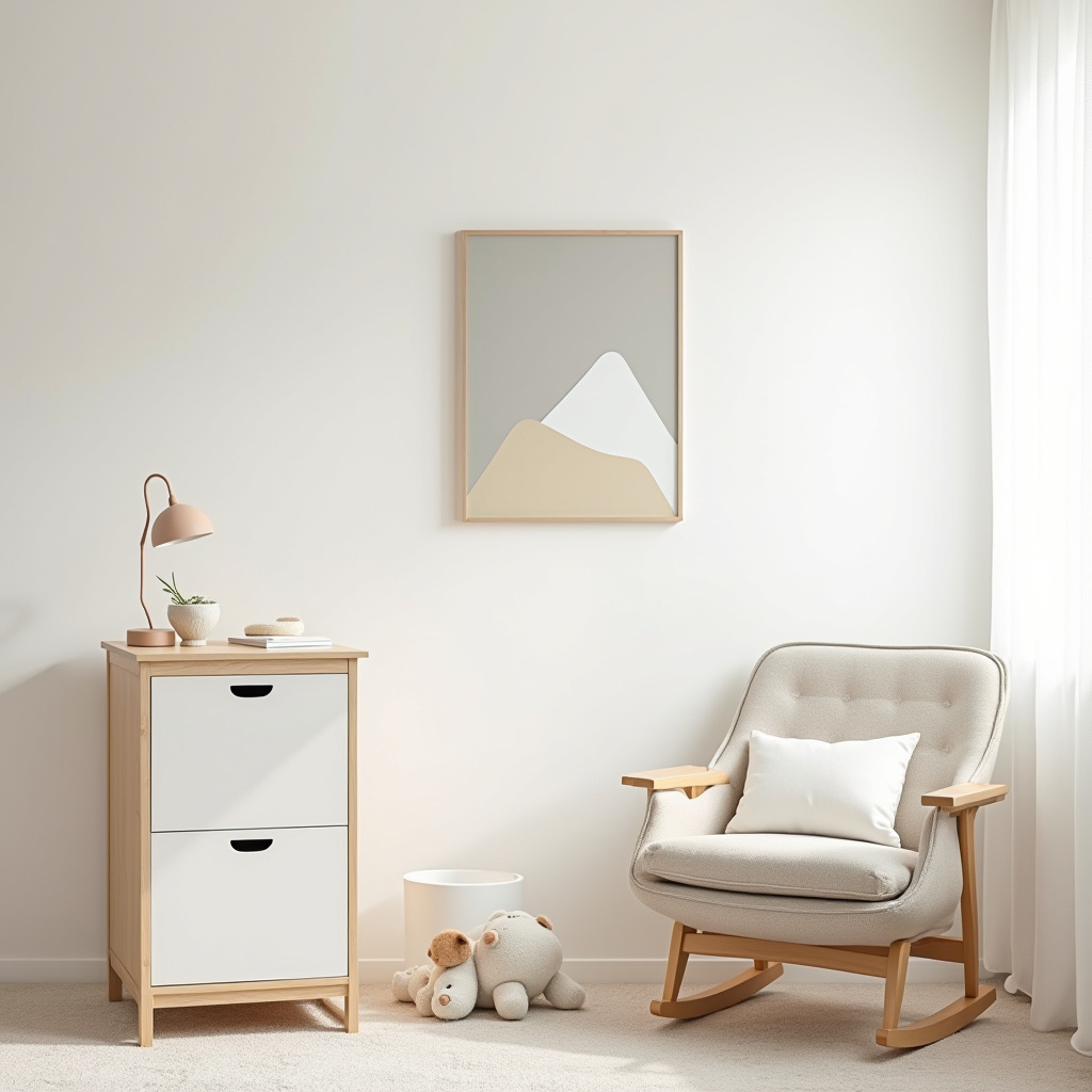 minimalist baby room 9