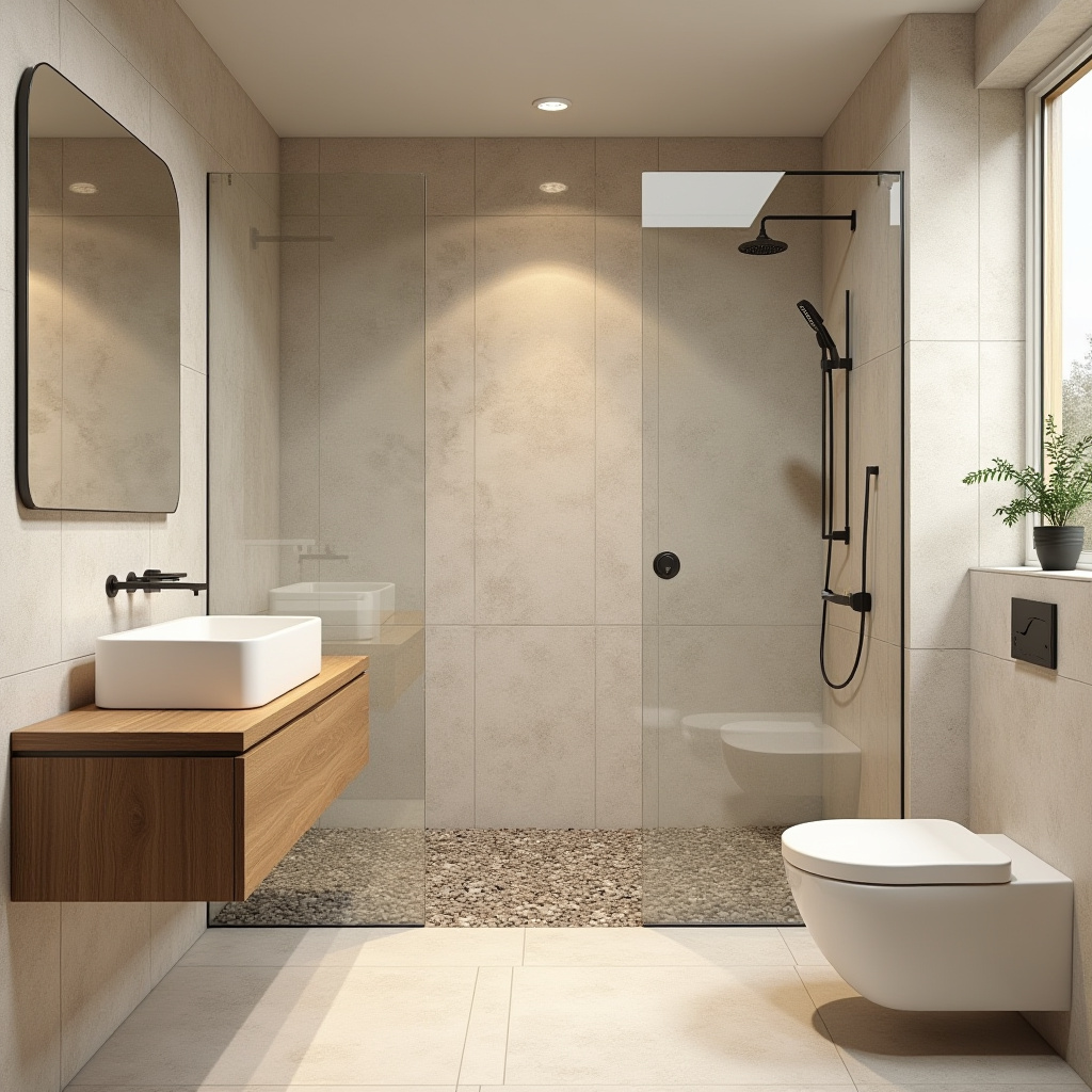 modern beige bathroom 19