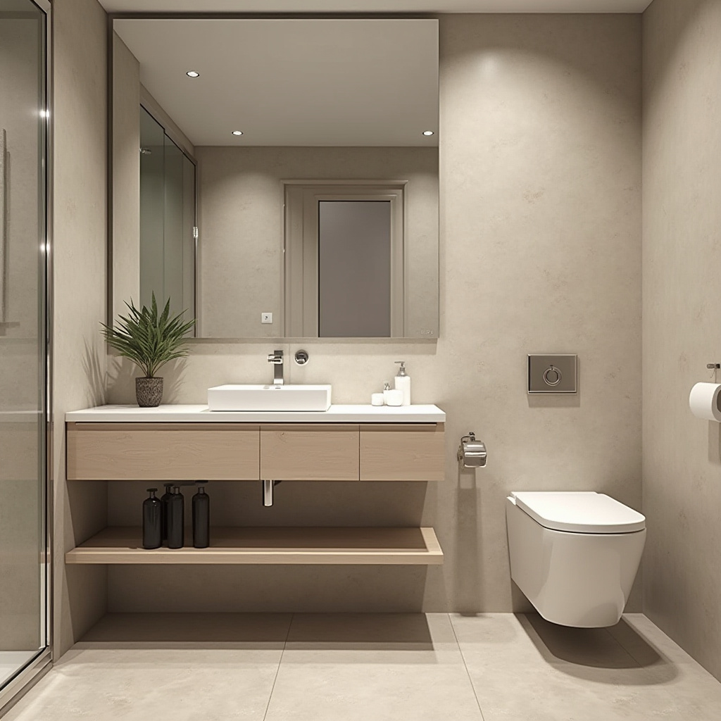 modern beige bathroom 22