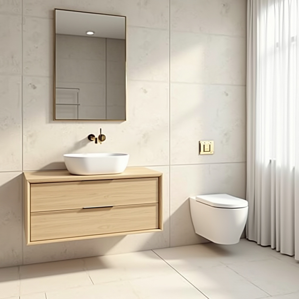 modern beige bathroom 24