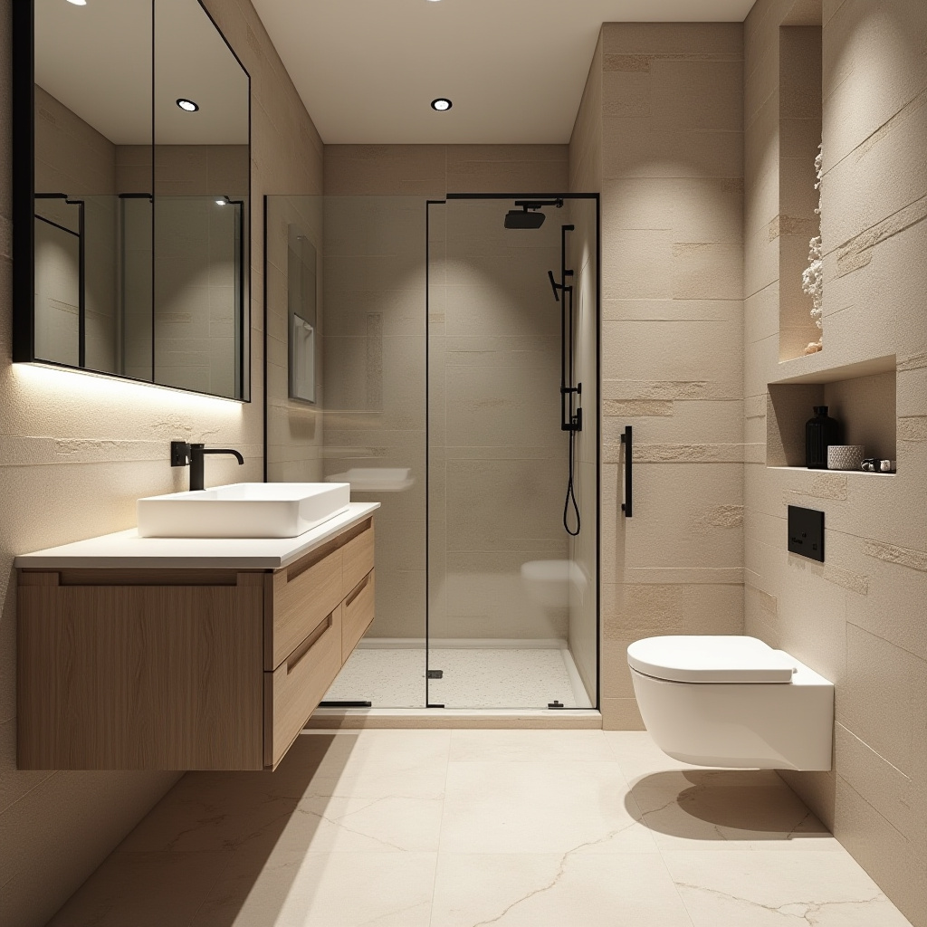 modern beige bathroom 25