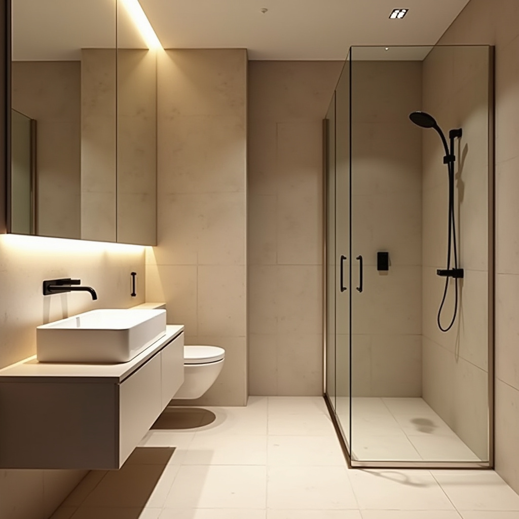 modern beige bathroom 29