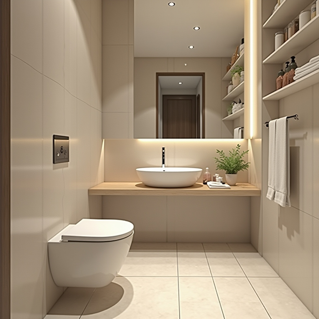 modern beige bathroom 34
