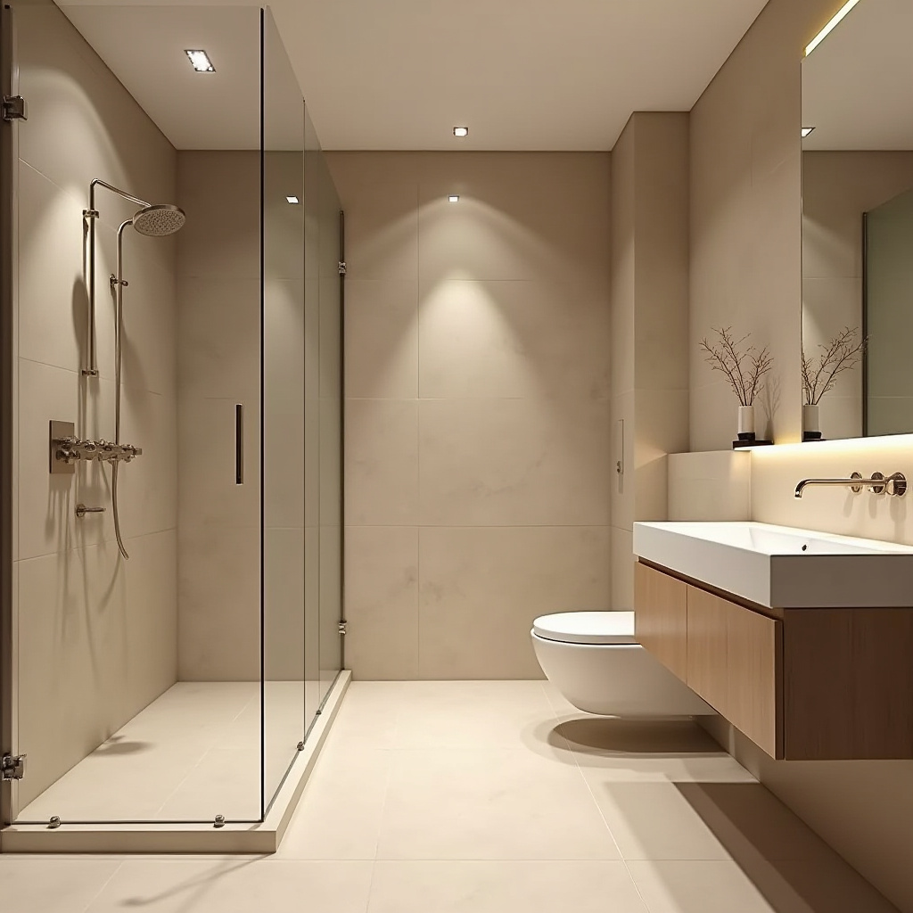 modern beige bathroom 40