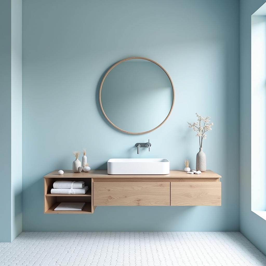 modern blue bathroom 10