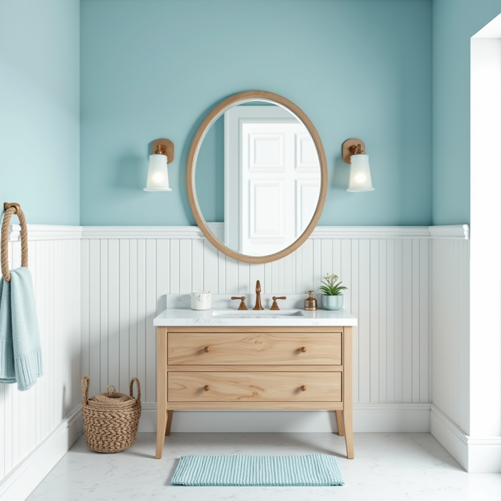 modern blue bathroom 38