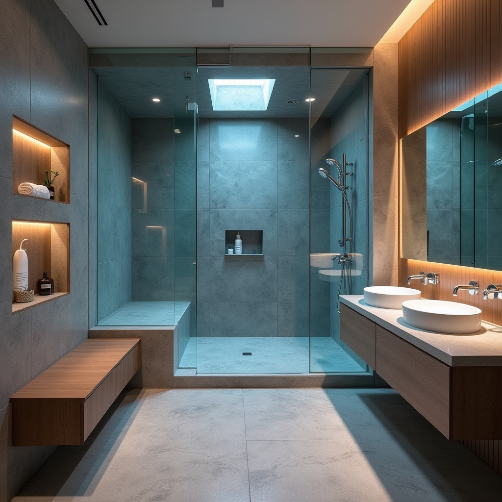 modern mansion bathroom 19