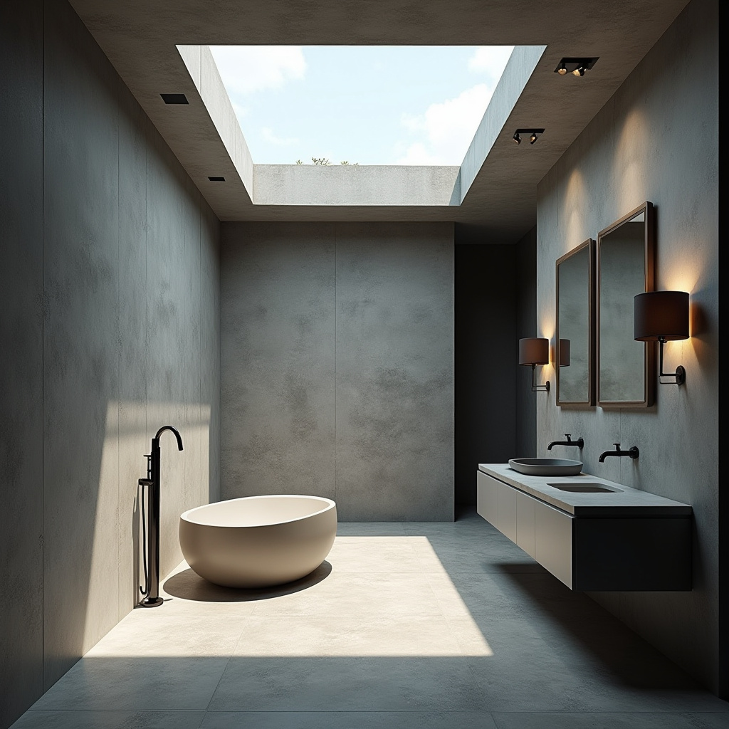 modern mansion bathroom 34