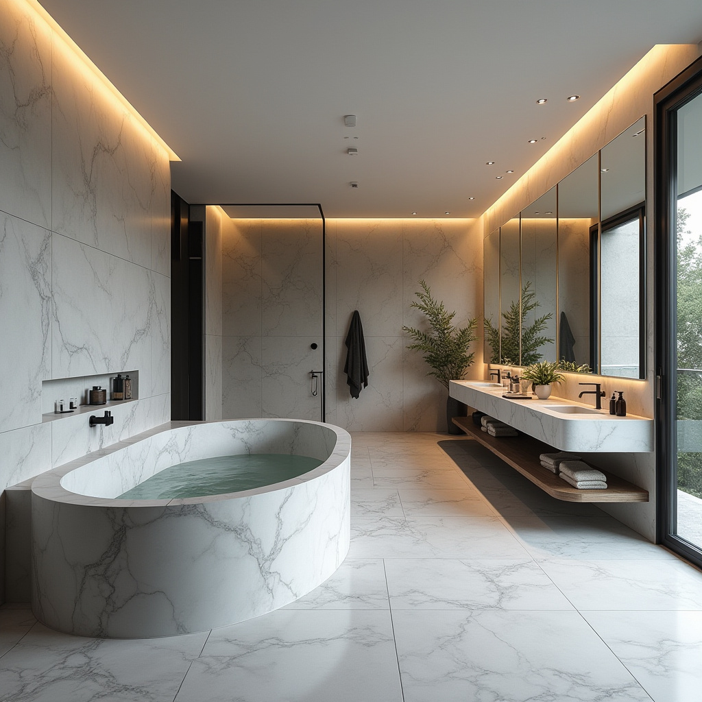 modern mansion bathroom 7
