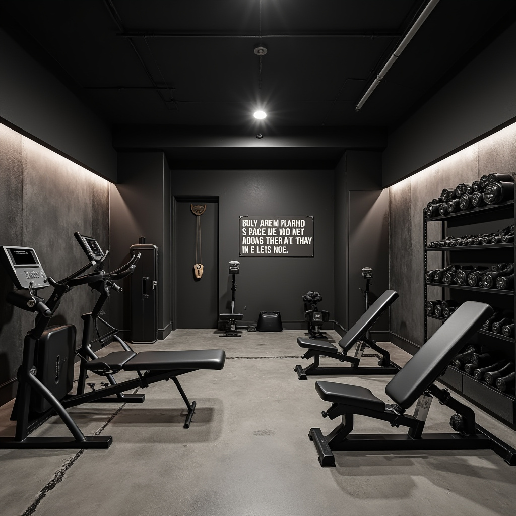 moody basement ideas 12