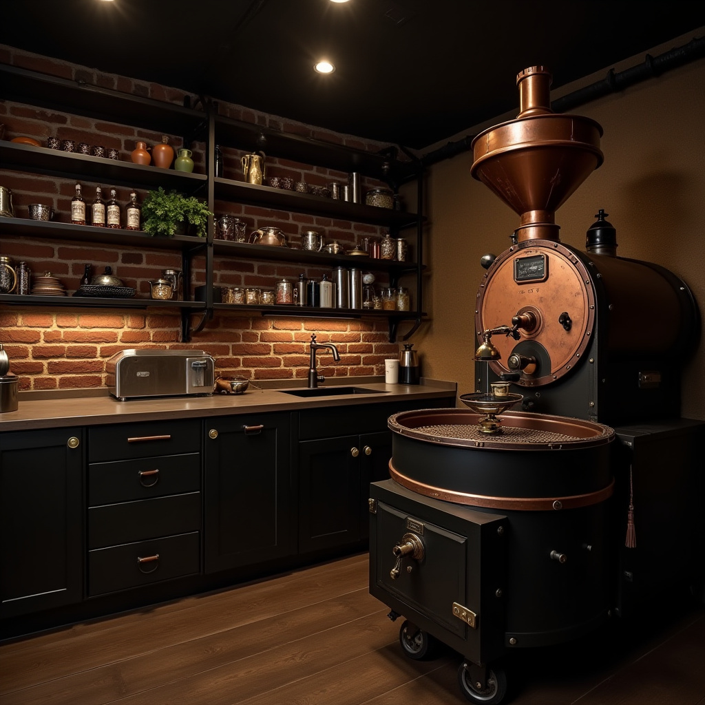 moody basement ideas 24