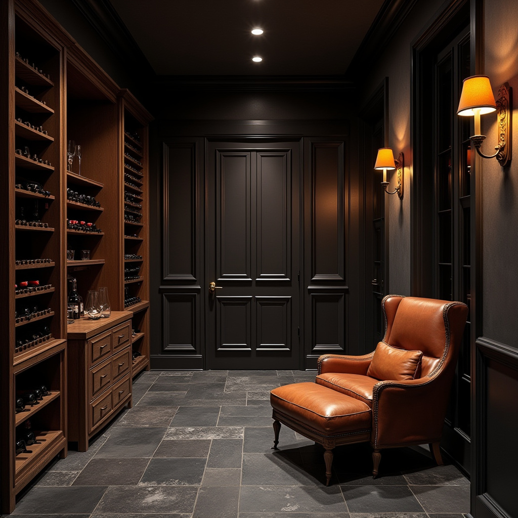 moody basement ideas 25