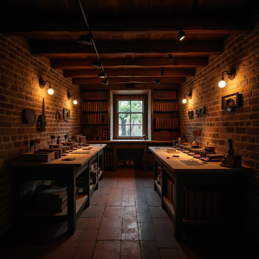moody basement ideas 36