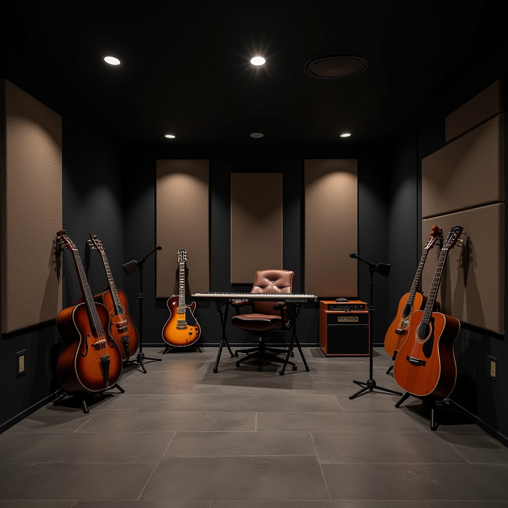 moody basement ideas 38