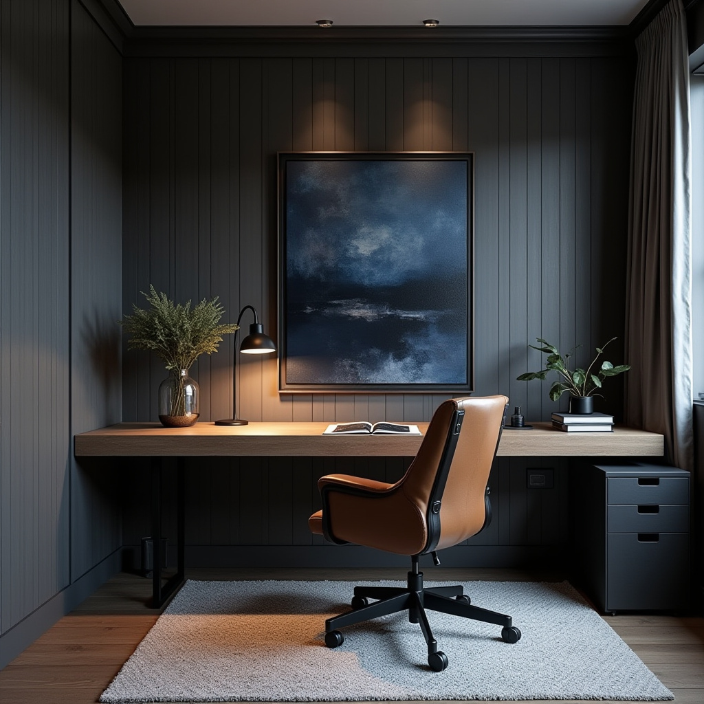 moody basement ideas 5