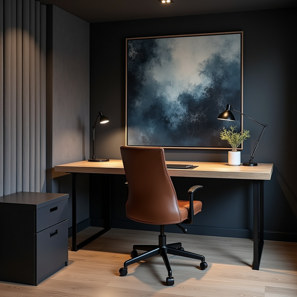 moody basement ideas 6