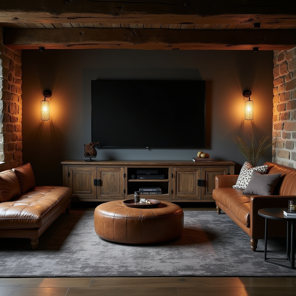 moody basement ideas 7