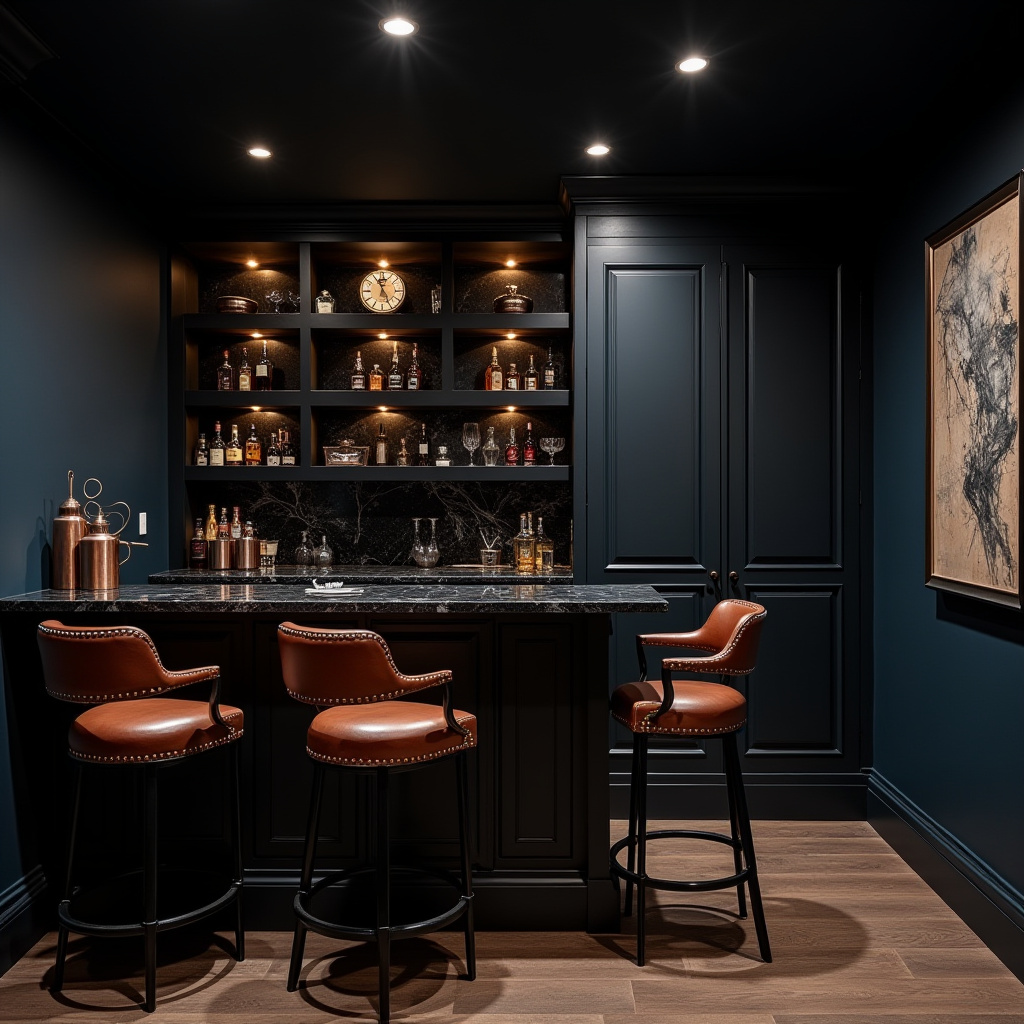 moody basement ideas 9