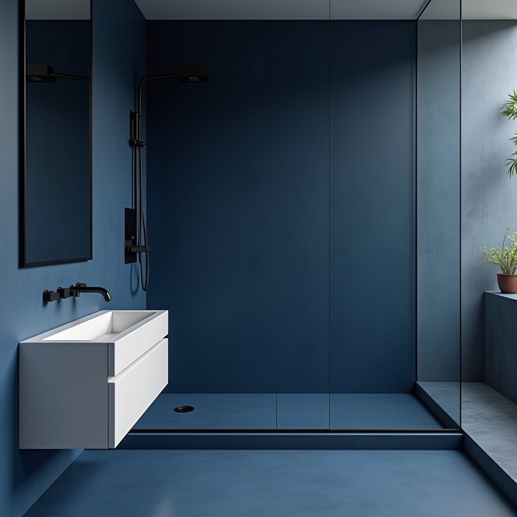 moody blue bathroom 24