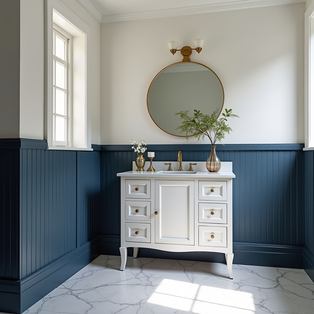 moody blue bathroom 33