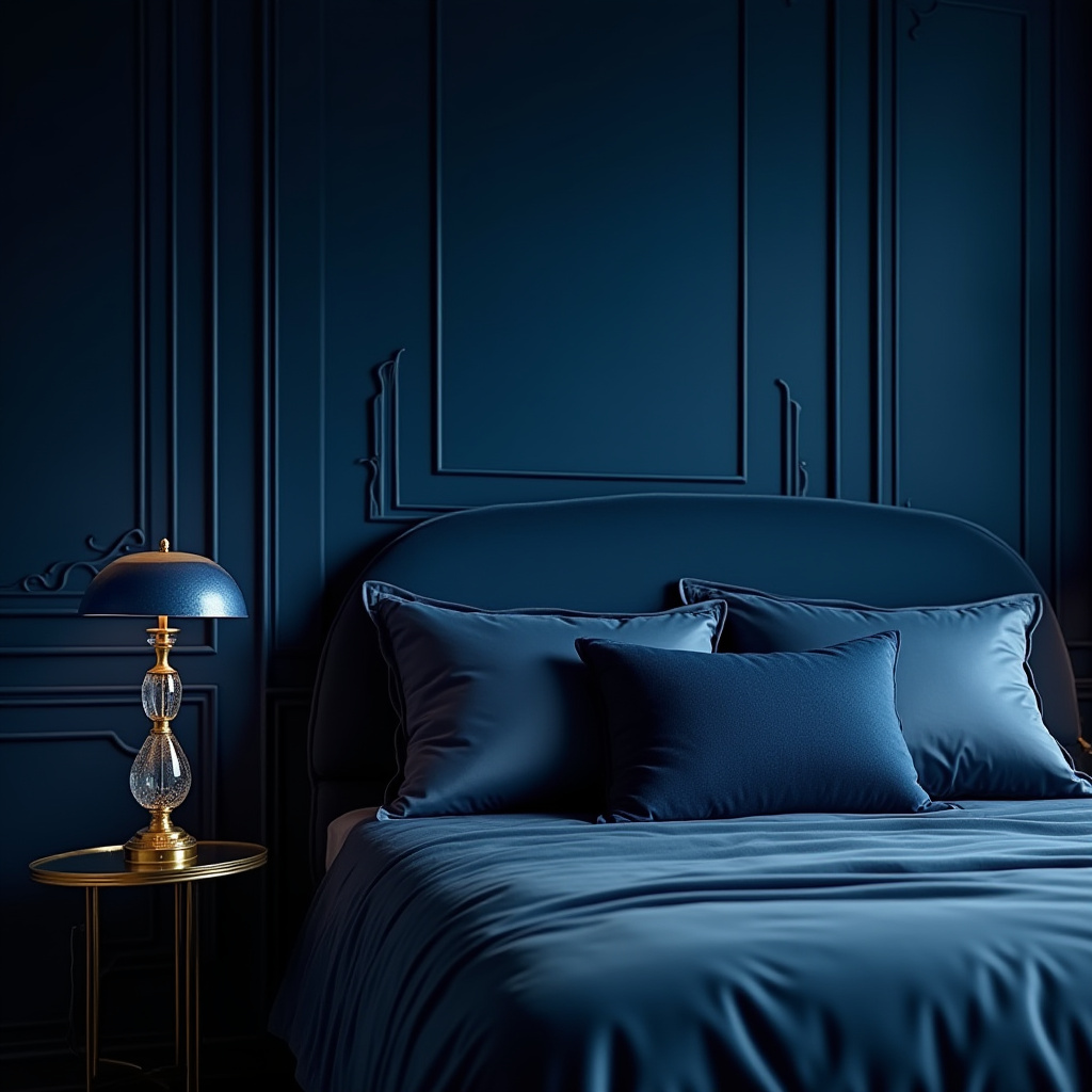 moody blue bedroom 22