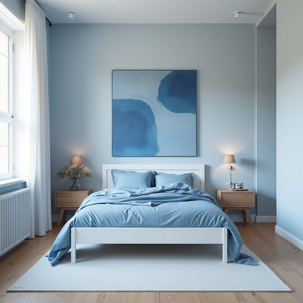 moody blue bedroom 38