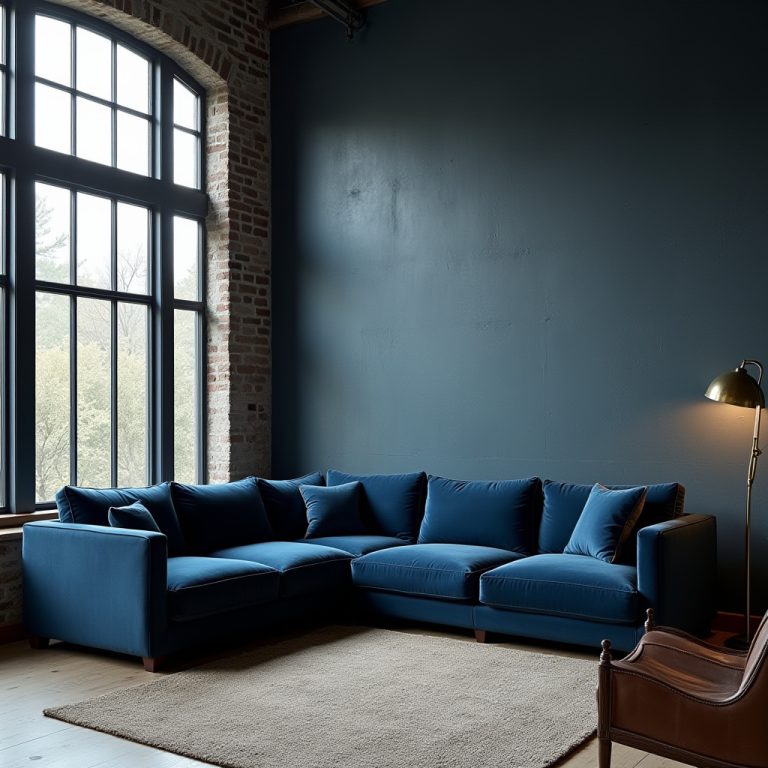 moody blue living room 1