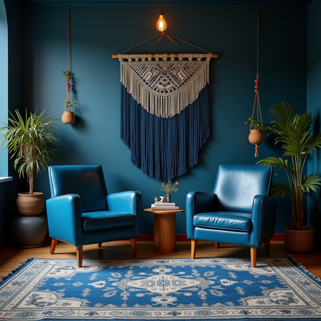 moody blue living room 11