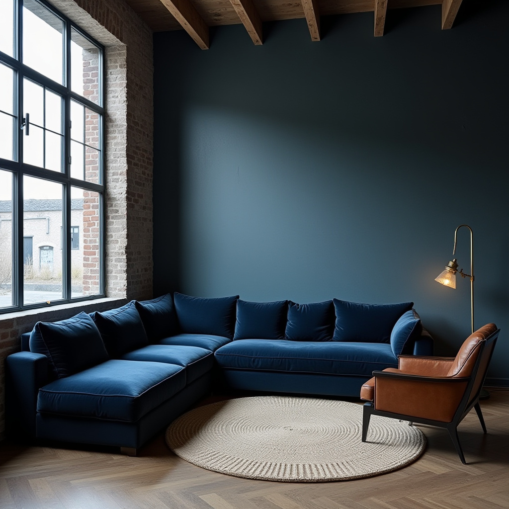 moody blue living room 2