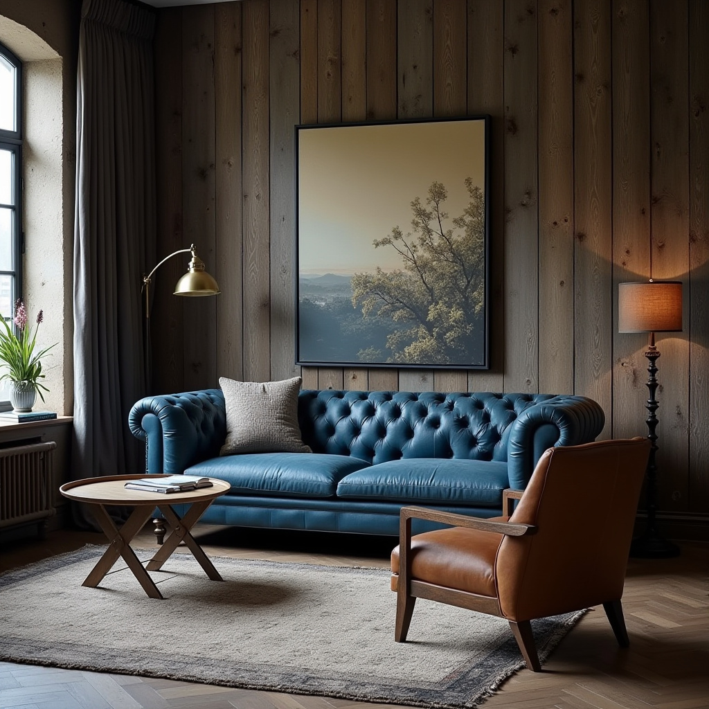 moody blue living room 21