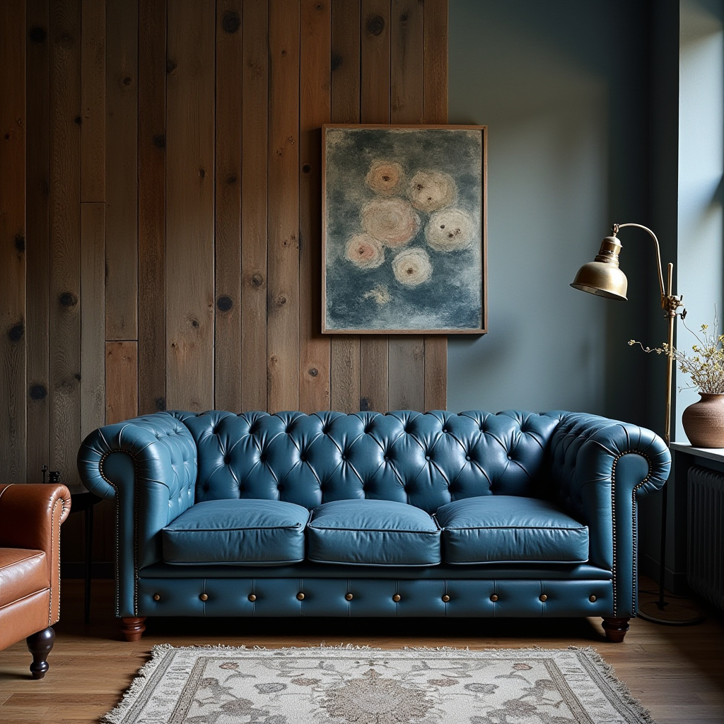 moody blue living room 22