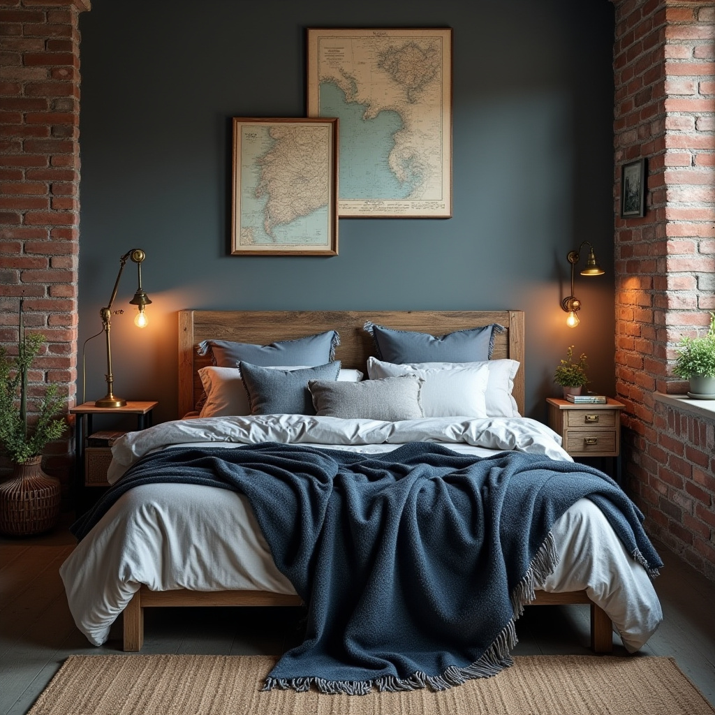 moody coastal bedroom 14