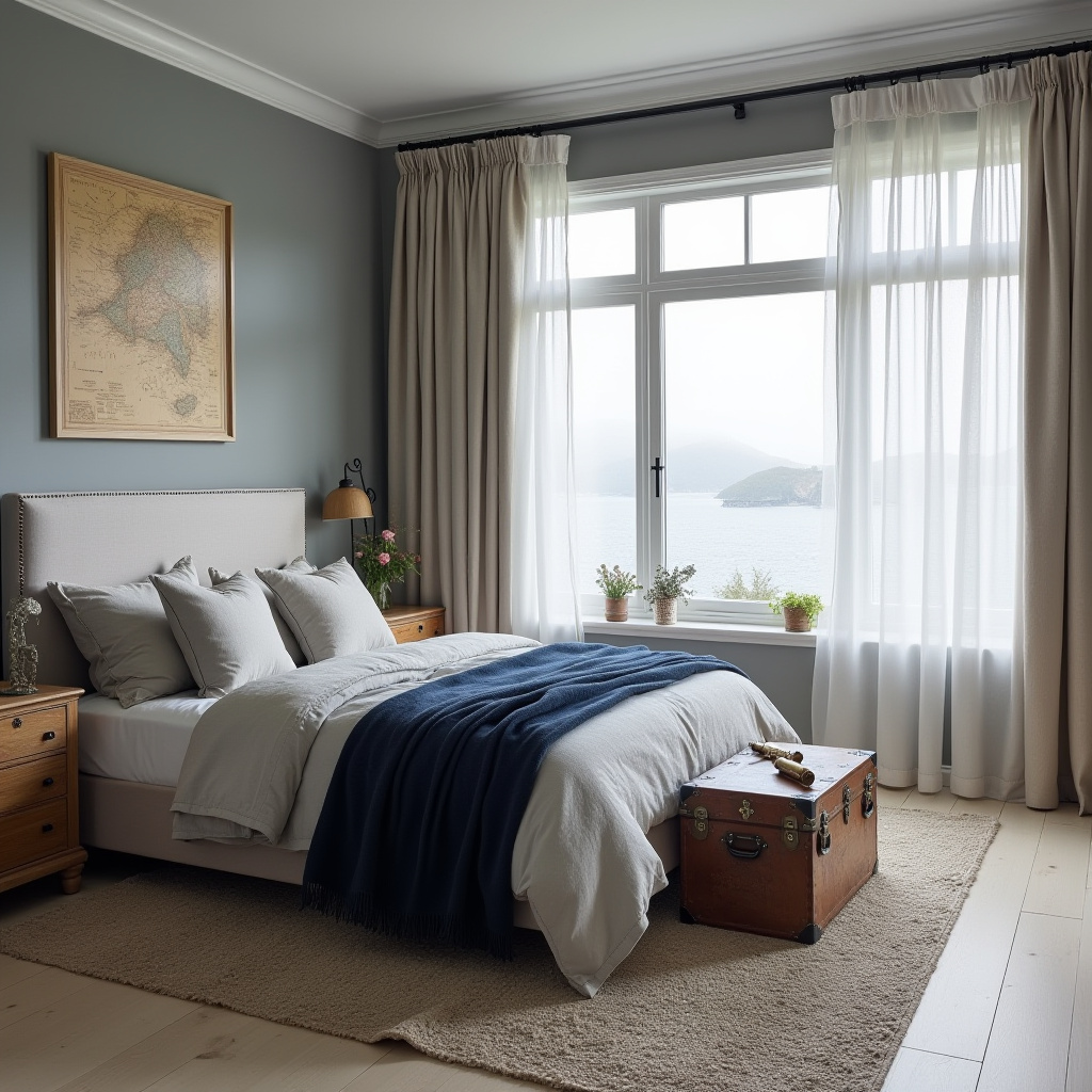 moody coastal bedroom 26