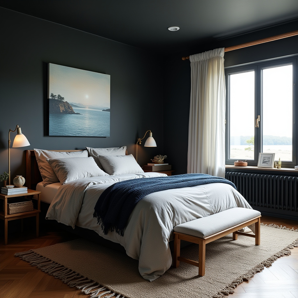 moody coastal bedroom 27