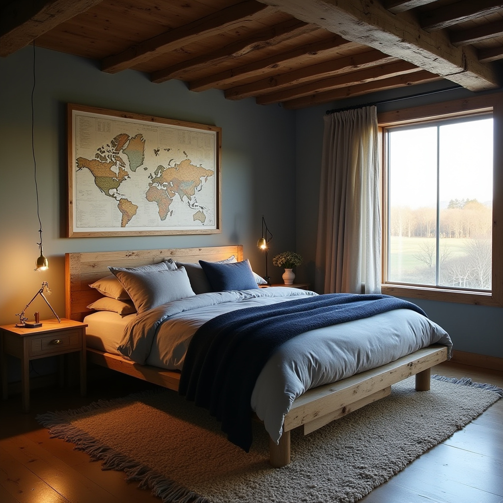 moody coastal bedroom 33