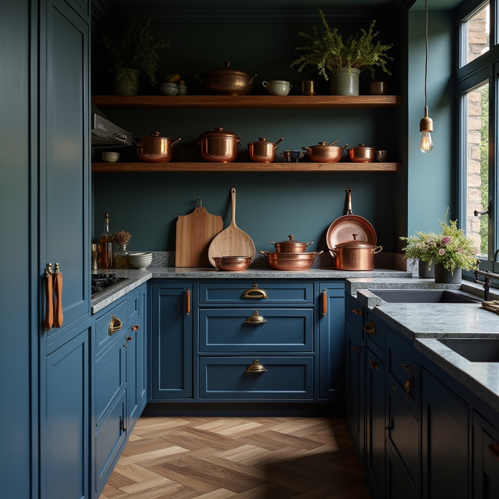 moody kitchen ideas 17