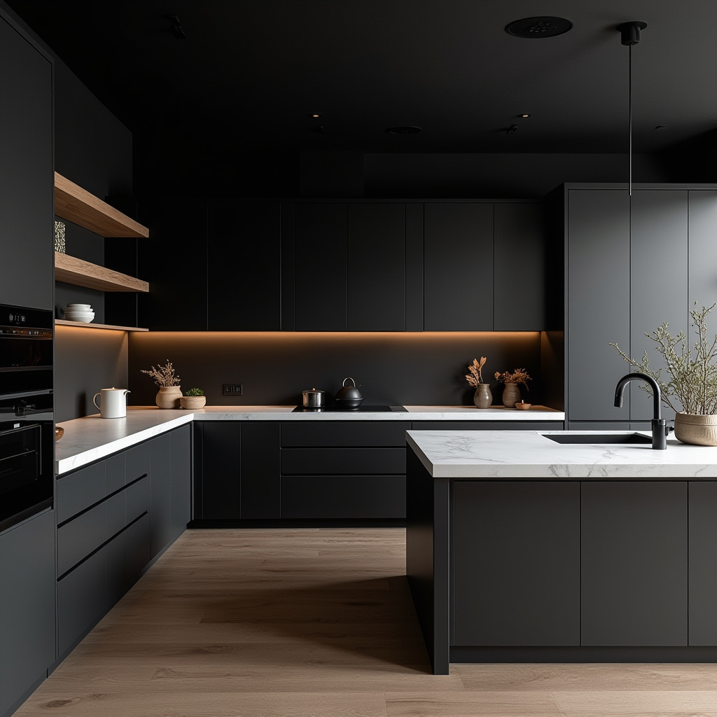 moody kitchen ideas 20