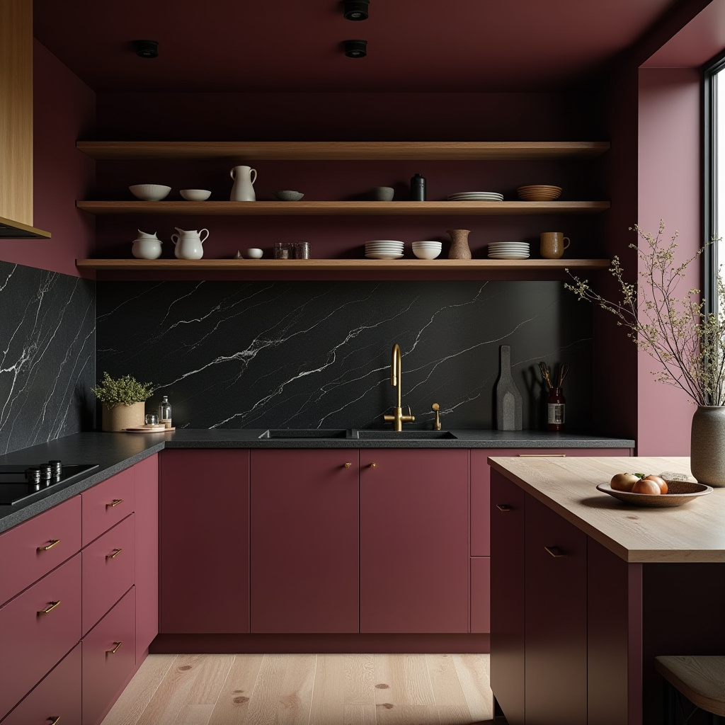 moody kitchen ideas 26