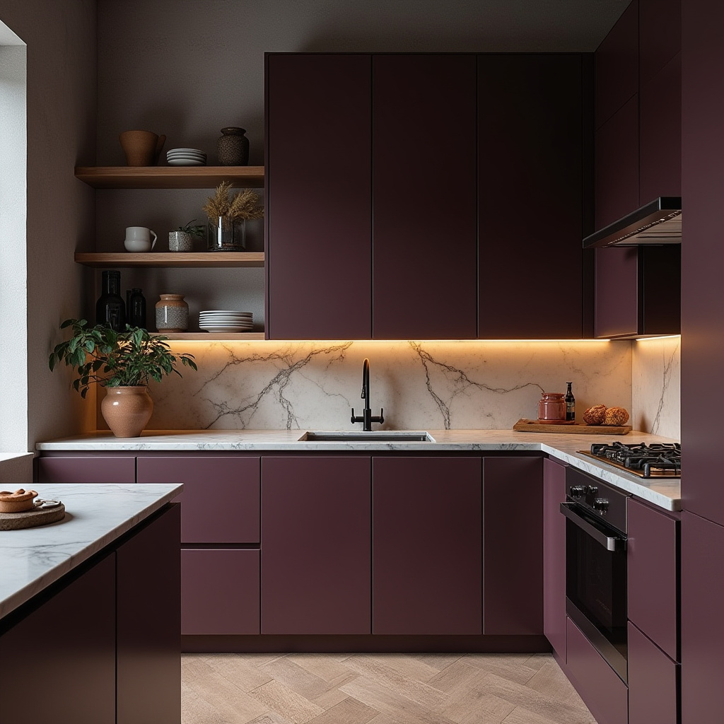 moody kitchen ideas 39