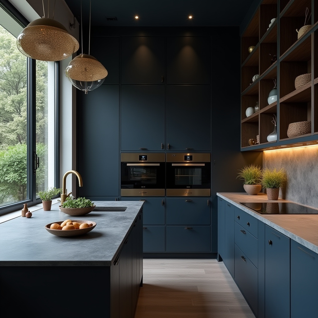 moody kitchen ideas 8