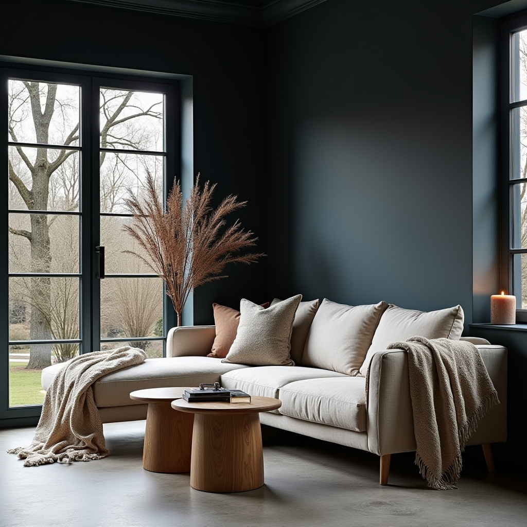 moody scandinavian interior 33