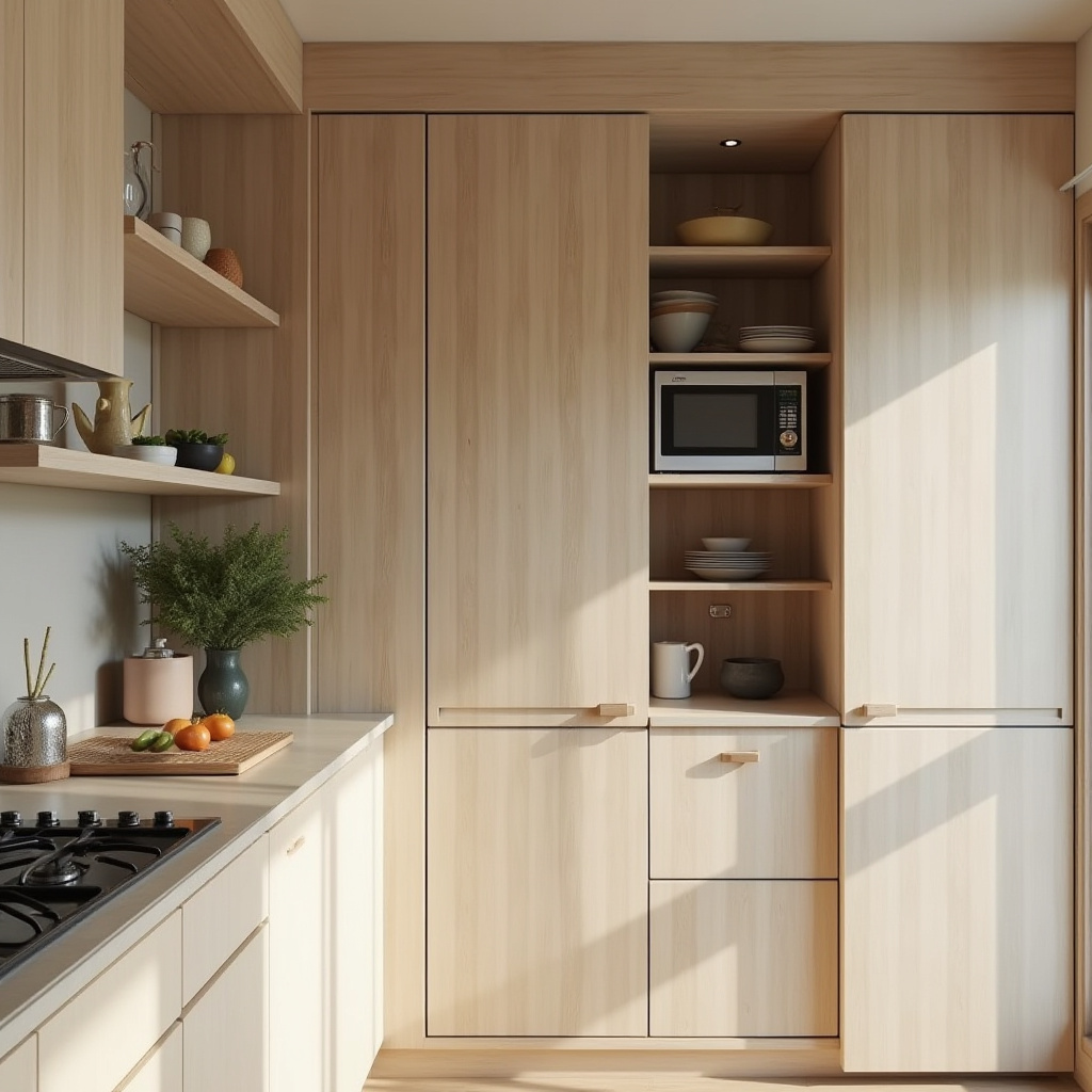 narrow kitchen cabinet ideas 10