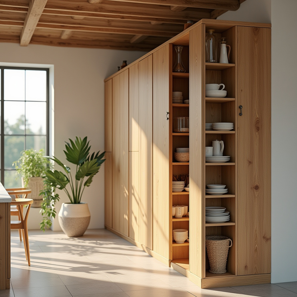 narrow kitchen cabinet ideas 14