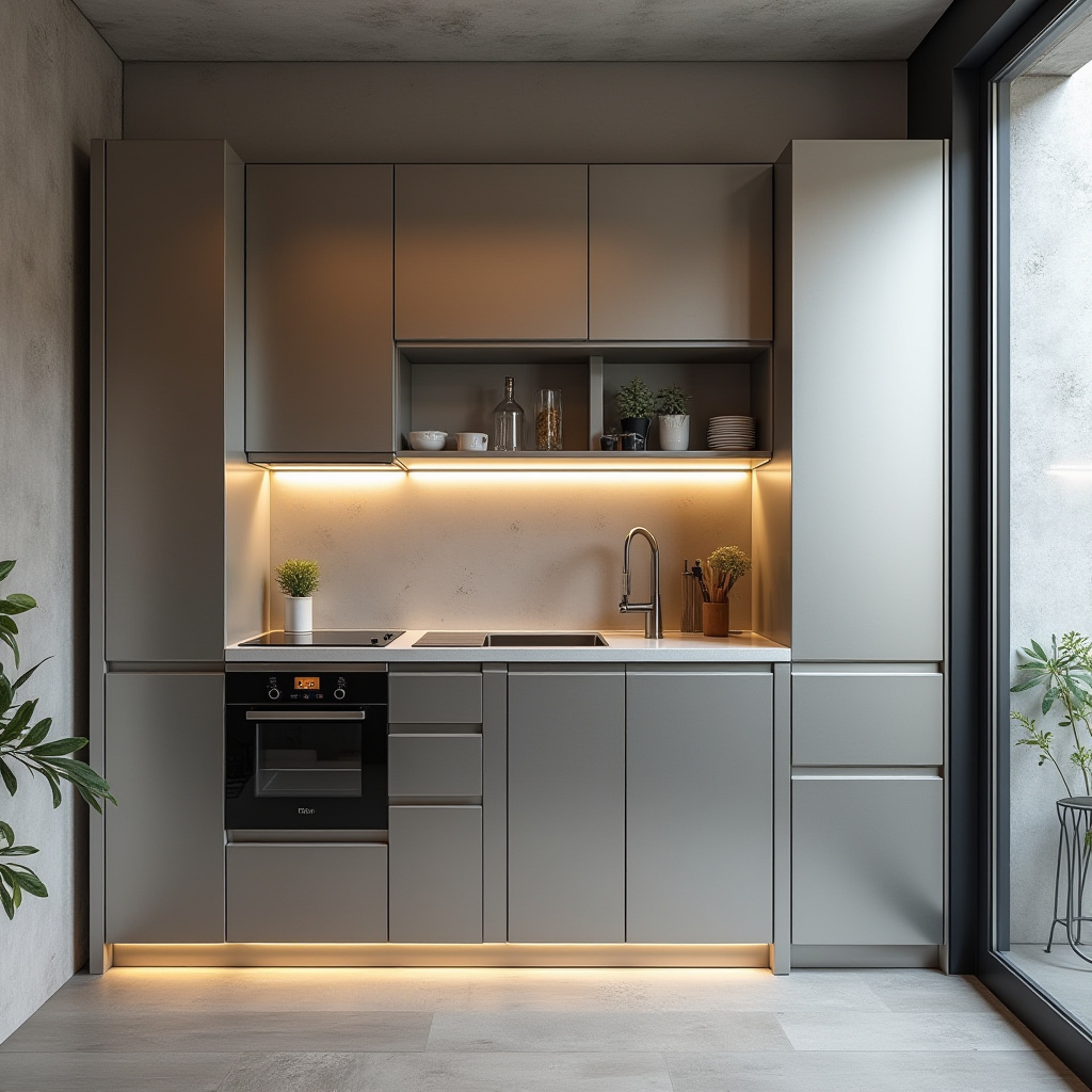 narrow kitchen cabinet ideas 17