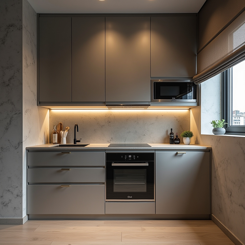 narrow kitchen cabinet ideas 18
