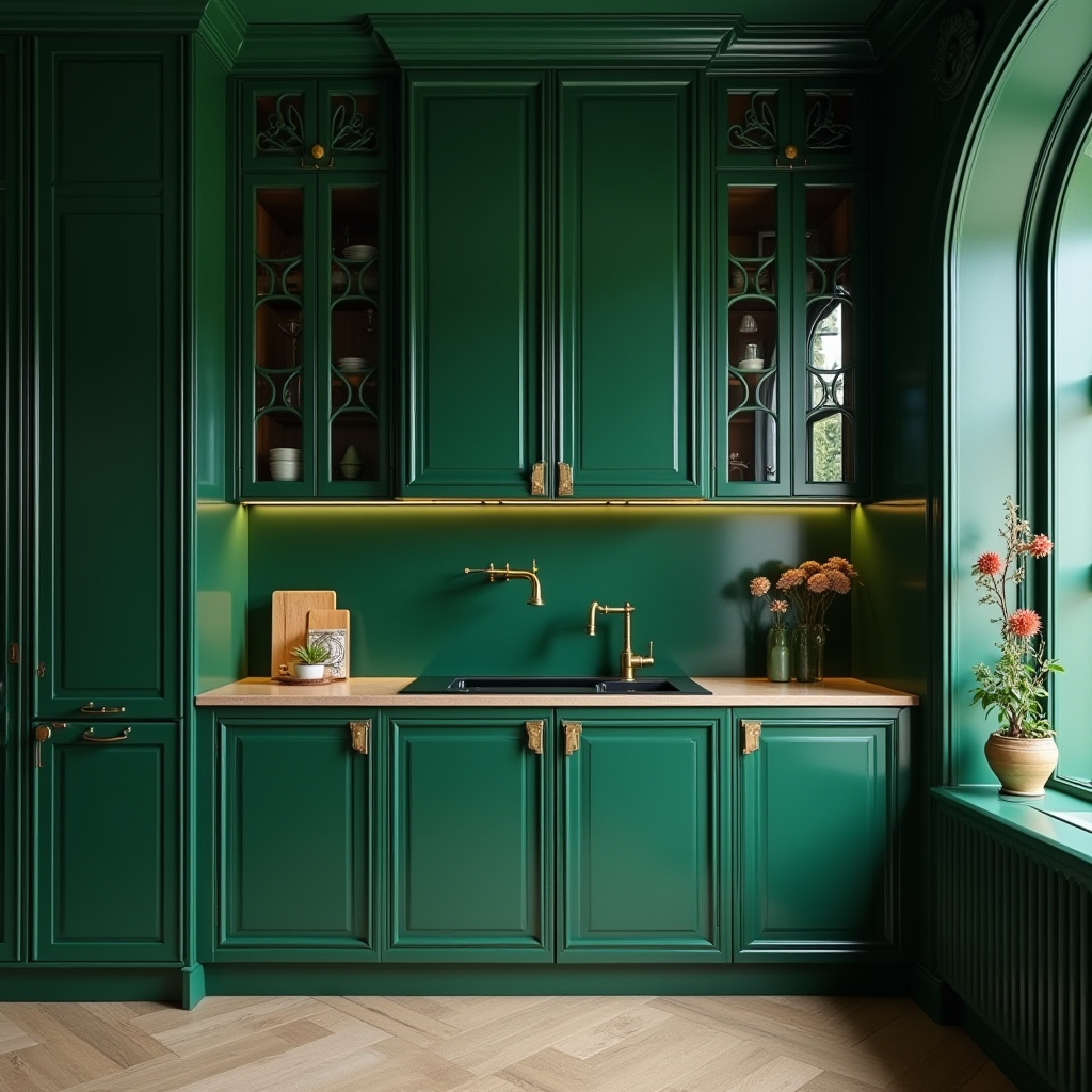 narrow kitchen cabinet ideas 33