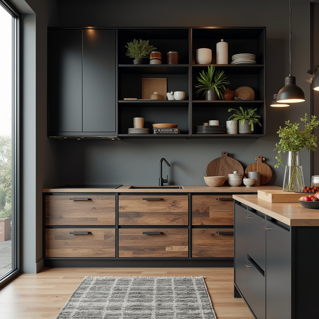 narrow kitchen cabinet ideas 5