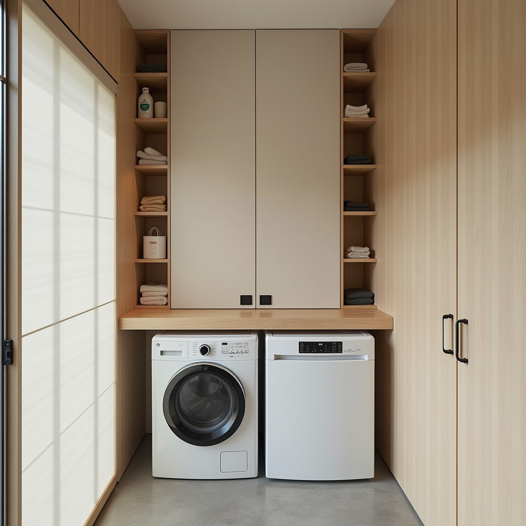 narrow laundry room ideas 21