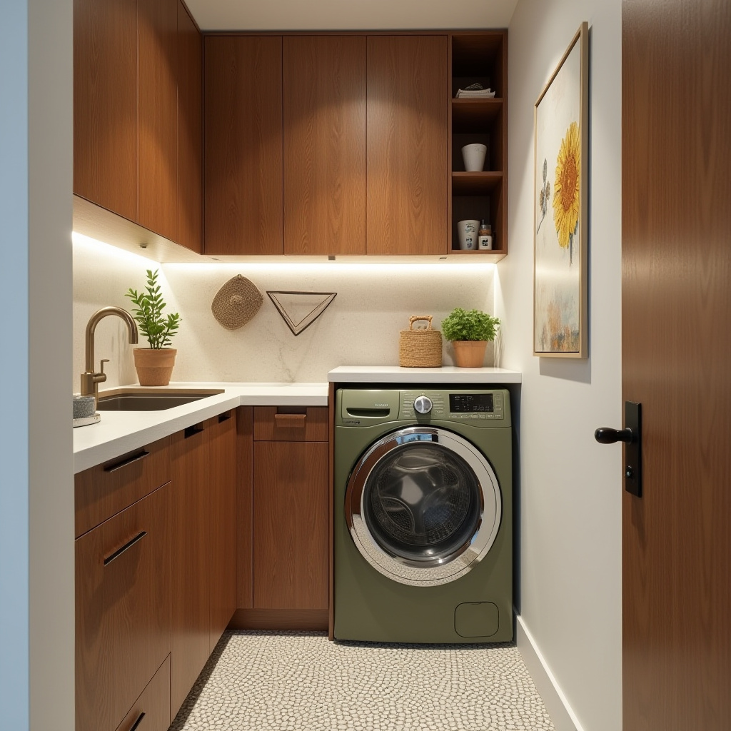 narrow laundry room ideas 24